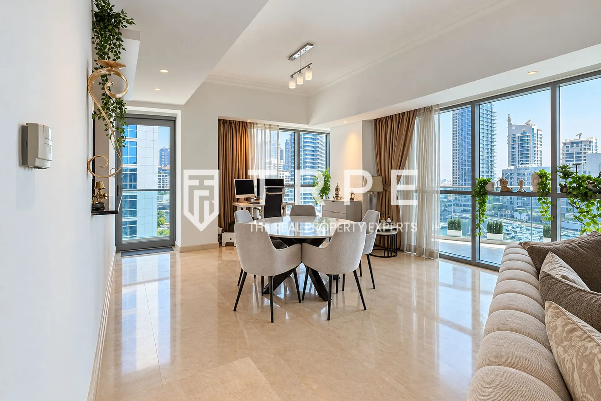 Direct Marina View with Spacious Terrace | Waterfront Living