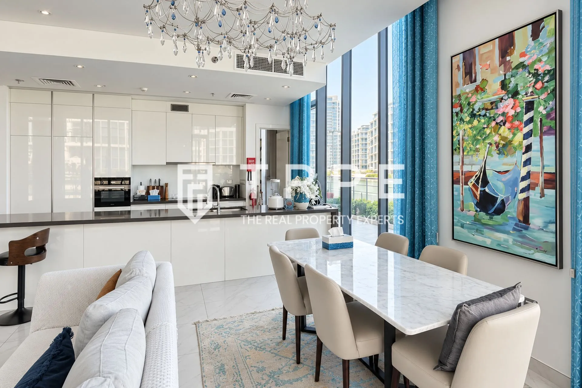 Wraparound Balcony | Burj Khalifa and Direct Lagoon Views | Fully Furnished