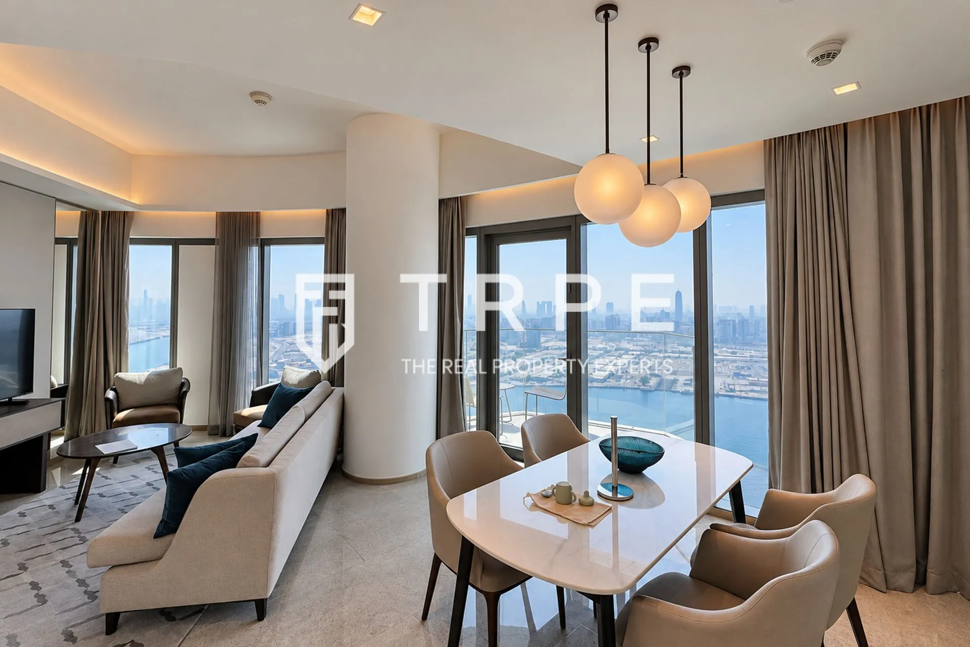 Fully Furnished | Full Sea and Burj Khalifa View | The Address Collection